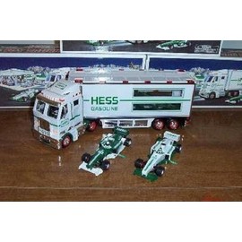 2003 HESS TRUCK & 2 RACECARS