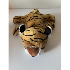 Weighted Plush Tiger with 2 1/2 lbs, washable weighted stuffed animal, jungle cats