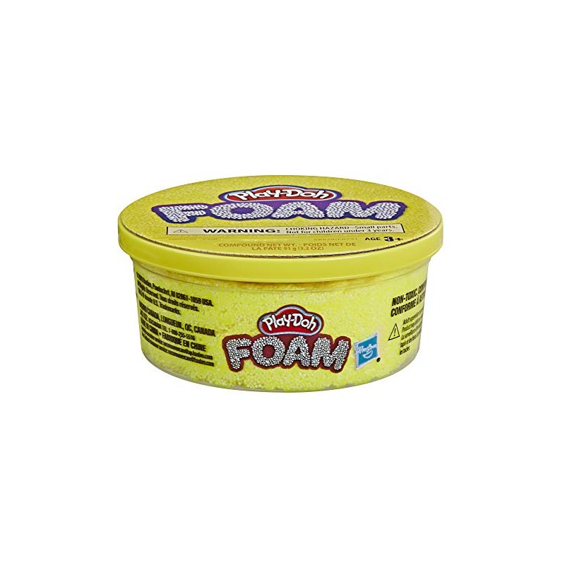 Play-Doh Foam Yellow Single Can of Non-Toxic Modeling Foam for