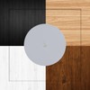 NAUBEA 1 Pack Door Hole Cover Plate Primed Gray Deadbolt