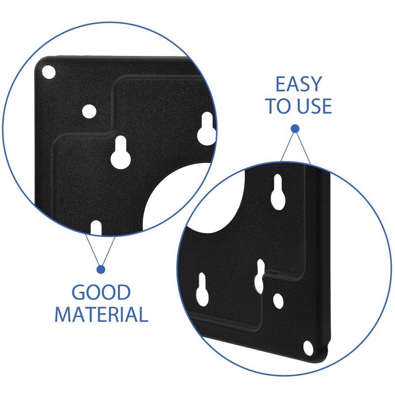 Tofficu Mini Pc Monitor Mount 4.33X4.33 Inch Metal Back Mounting