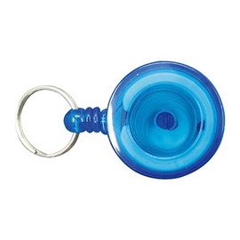 Nippon Chuko Reel Key Chain Reel Parts, Clear Blue TN6-TCB Craft Supplies, Craft Materials, Reel Parts