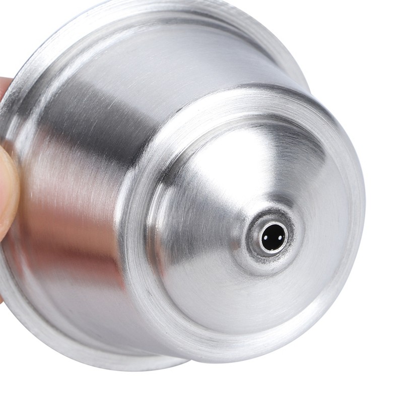 Stainless Steel Reusable Refillable Coffee Capsule Cup Fit for Dolce