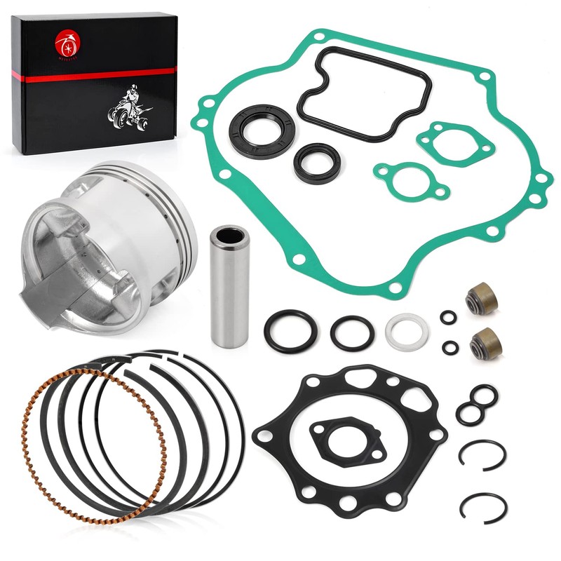 Engine Rebuild Gasket KIT W Piston & Rings & Seals