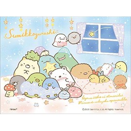 Ensky Sumikko Gurashi MA-C07 Jigsaw Puzzle, Mame Puzzle, Clear, 150 Pieces, Fun Man-kai