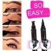docolor Eyeliner Stamp Double-sided Liquid Winged Eye Liner Pen Waterproof