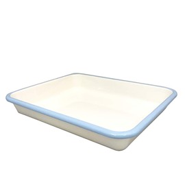 富士ホーロー ホーローバット M ホワイト BM-M W