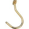 Action Brass Face Mount Hook for Pool Table, Large