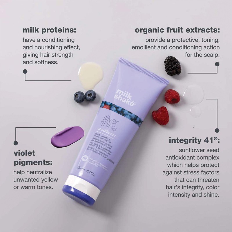 milk_shake Silver Shine Purple Conditioner for Blonde Hair - Blonde