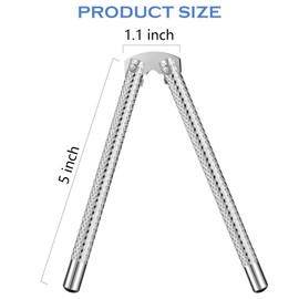 Artcome 6-Piece Stainless Steel Nut Cracker Set