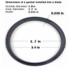 3-Pack Sealing Gaskets Replacement Parts Fits for NutriBullet Blenders 600w/900w