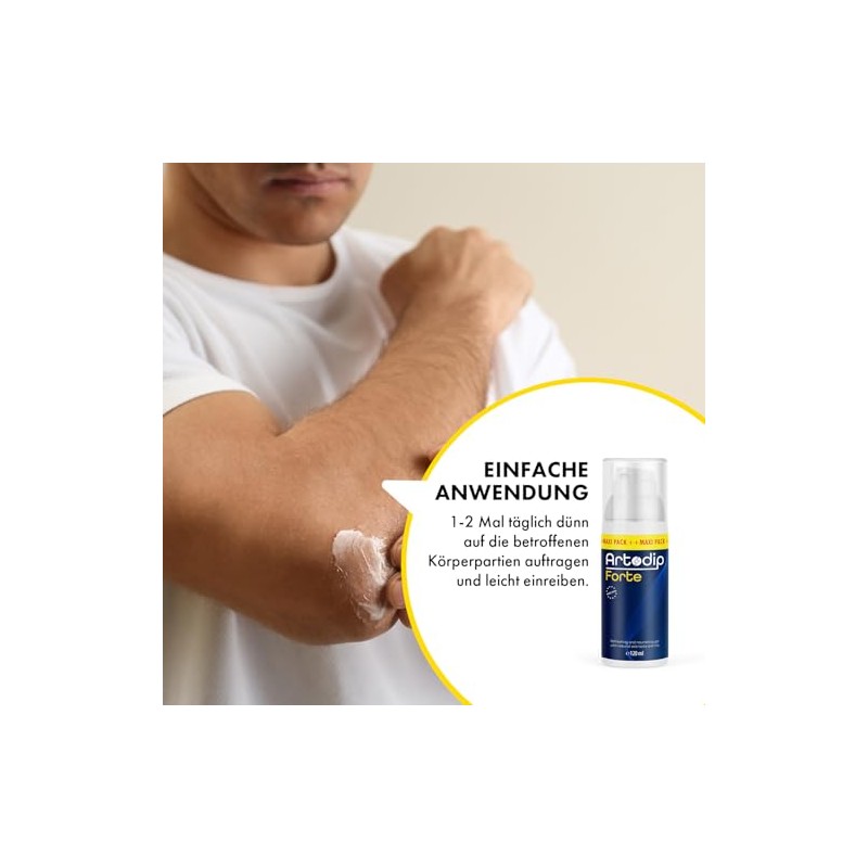 Artodip Forte Gel Nourishing Gel for Muscles and Joints Content