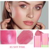 Multi-Use Makeup Blush Stick, Cream Blush, Tinted Solid Moisturizer Stick
