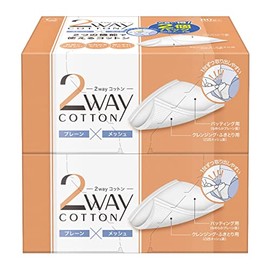 2-way Cotton 80 Sheets x 2 Pack