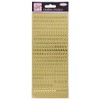Anitas Outline Stickers, Small Numbers, Gold, For Scrapbooking, Card Making,