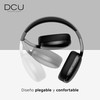 DCU TECNOLOGIC Bluetooth Headphones, Foldable Headphones, Wireless and Wired, Multifunction,
