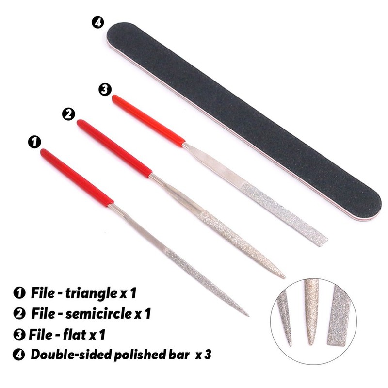 Rustark 19Pcs Modeler Basic Tools Craft Set Hobby Building Tools