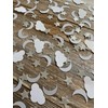 100PCS Moon Stars Table Scatter Confetti,Silver Glitter Moon Star Party