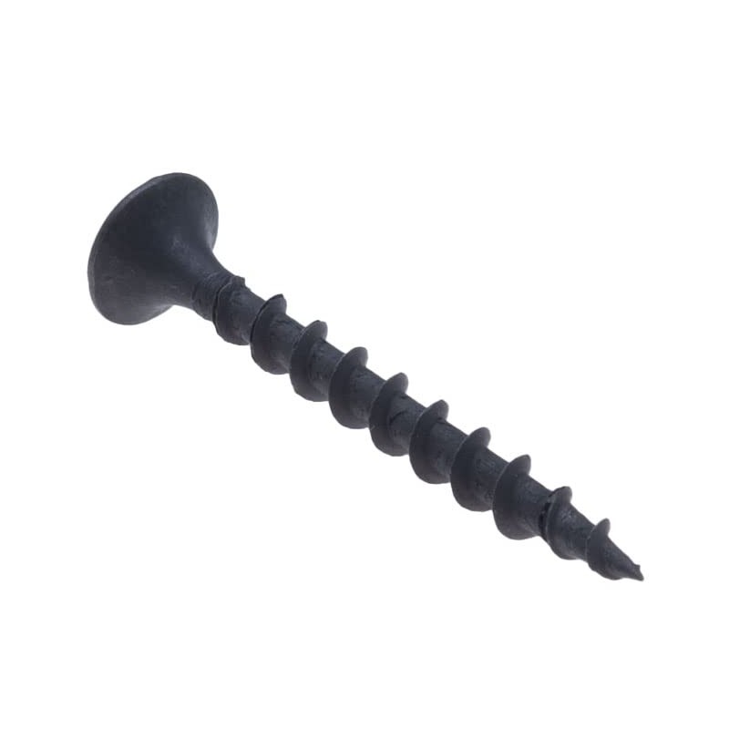 3.5 x 35 mm Black Drywall Screws, Self-Tapping, Phillips Countersunk