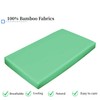 Crib Fitted Sheet Bamboo Viscose Crib Sheet 52"x28"+8" for Standard