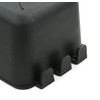 The ROP Shop 50-Pack - Black Cage Cups for Feed