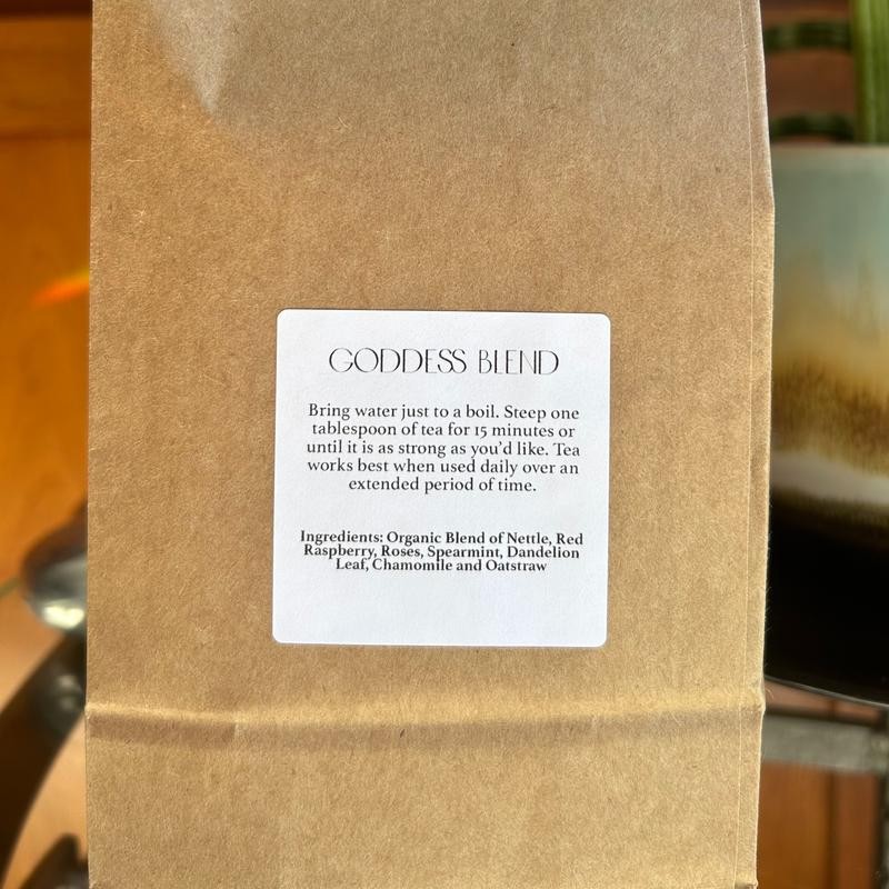 Goddess Tea Blend Organic Loose Leaf Tea - Size: Small