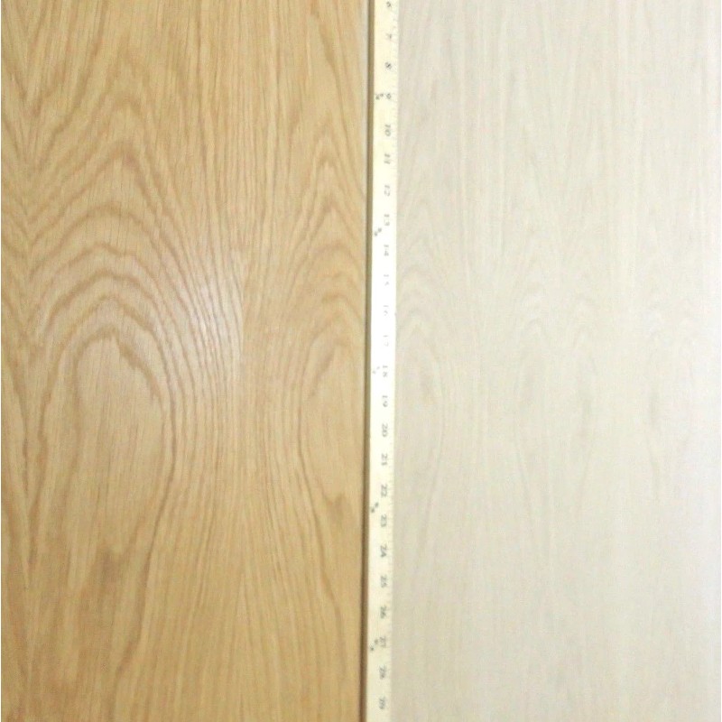 White Oak wood veneer sheet 24" x 48" with paper