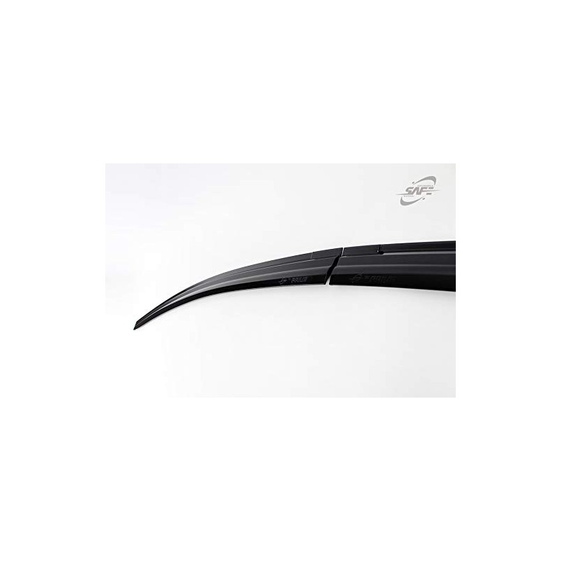 Safe Smoke Window Visor Sun Rain Vent Guard 4 Pcs