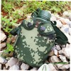 GANAZONO Camping Accessory Canteen Portable Aluminum Water Bottle Leak-Proof for