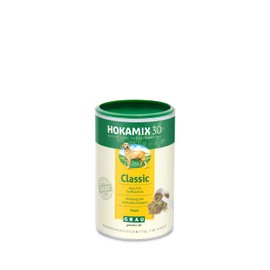 GRAU Original HOKAMIX30 Classic Powder, All-Round Herb Mix for Dogs, 30 Essential Herbs for Prevention, Pack of 1 (1 x 150 g), Feed Supplement