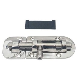 Marine 316 Stainless Steel Heavy Duty 4-3/8 Inch Locker Latch Slide Barrel Bolt for Marine Boat Window/Door/Hatch/Cabinet