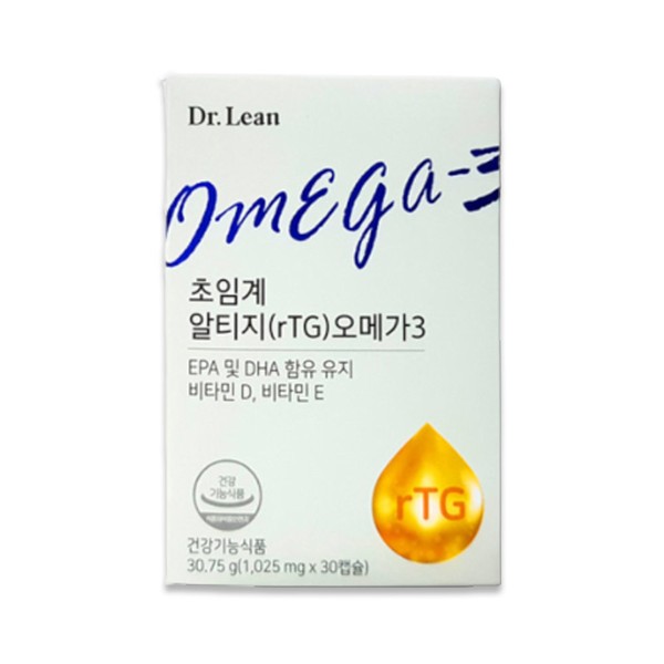 Dr.Lin Supercritical Altige Omega 3 30 capsules, 1 month supply / 닥터린 초임계 알티지 오메가3 30캡슐 1통 1개월분