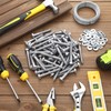 Tandefio 60 Pack 3/8 x 3'' Lag Screw Kit with