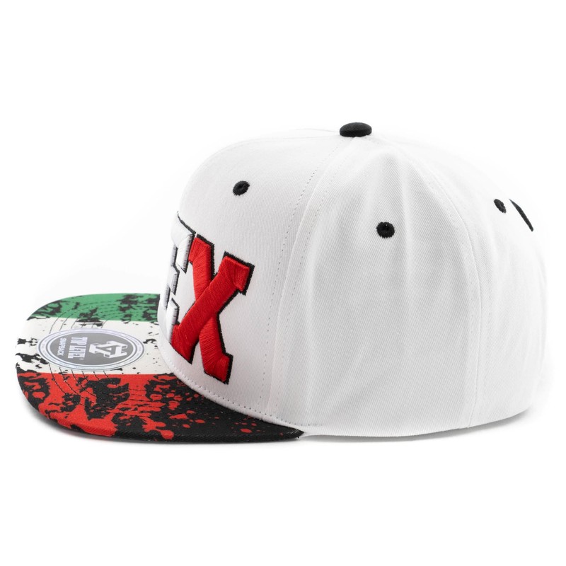 Mexican Hat Mexico Letter Embroidered Adjustable Snapback Flat Bill Baseball