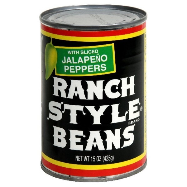 Ranch Style Beans with Sliced Jalapeno Peppers 15oz Can (Pack of 12)