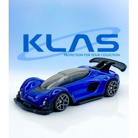 Hot Wheels Czinger 21C (Blue) 1/10 HW Green Speed - 2024-13/250 (Short Card) - COMES IN A KLAS CAR KEEPER SHORT CARD PROTECTOR CASE - HRY49