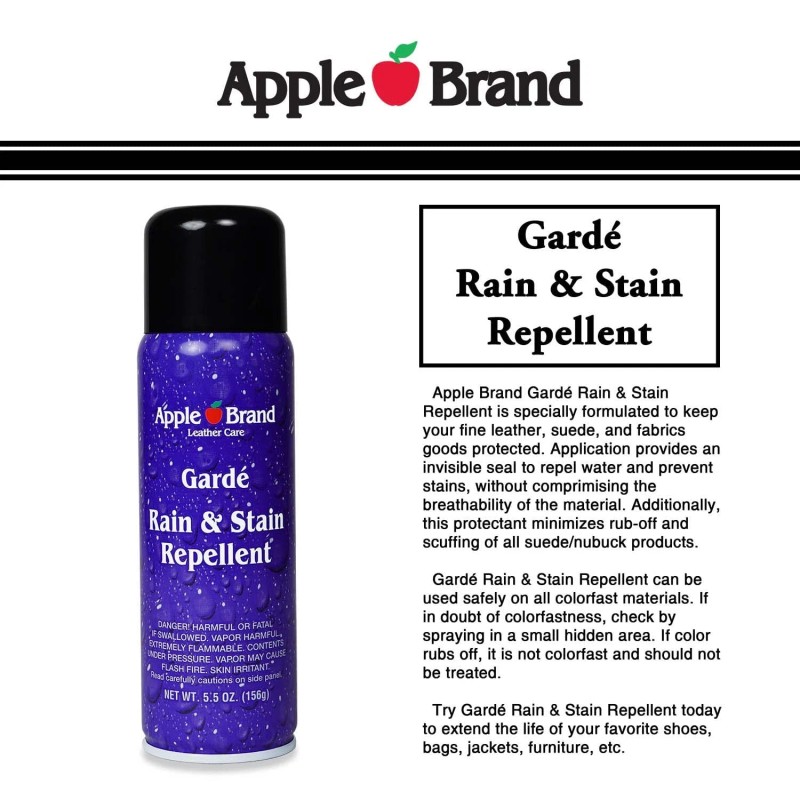 Apple Brand Garde Rain & Stain Water Repellent - Protector