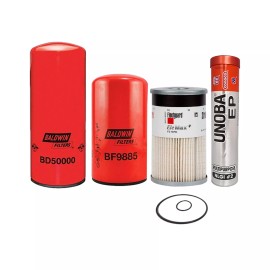 Baldwin Fleetguard CUMMINS OIL CHANGE KIT BD50000, BF9885, FS19764, FREE GREASE