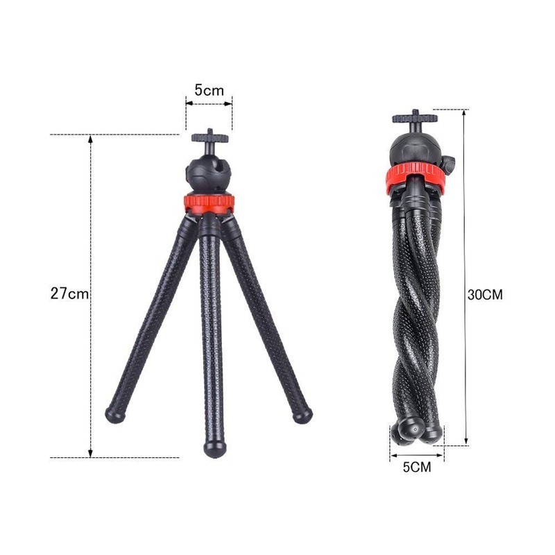 Soporte de trípode flexible para grabadora Tascam DR-40 DR-05 DR-22WL