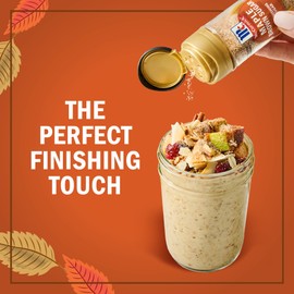 McCormick Finishing Sugar, Maple Brown Sugar, Limited Edition, Classic Flavor Pairing of Maple with Rich Brown Sugar, For Coffee, Cookies & More, 3.09 oz