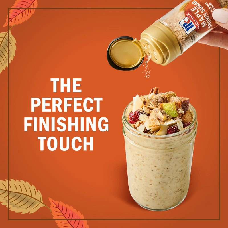 McCormick Finishing Sugar, Maple Brown Sugar, Limited Edition, Classic Flavor