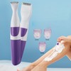 Women Bikini Cordless Trimmer 2 in 1 Waterproof Portable Safe