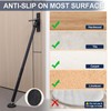 Door Security Bar, 1.25Inch Diameter Heavy Duty Security Bar with