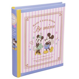 ナカバヤシ アルバム 背丸ブック式 L判 2段 160枚収納 ミッキー&ミニー 23315