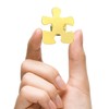 20/Pcs Employee Appreciation Gifts Gold Puzzle Piece Pins Bulk Autism