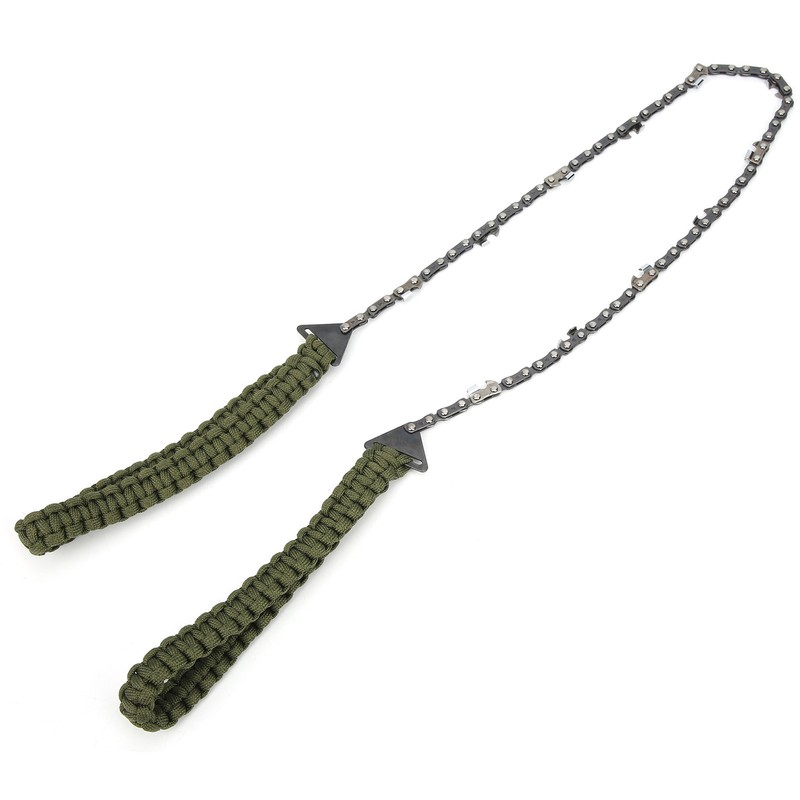 11 Teeth Chain Saw Outdoor Survival Stainless Steel Wire Pocket