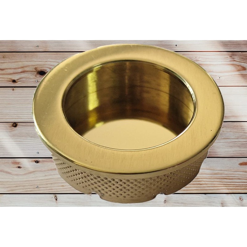 Universal Hardware Finger Pulls Handle Recessed Edge Flush Fitting Pocket