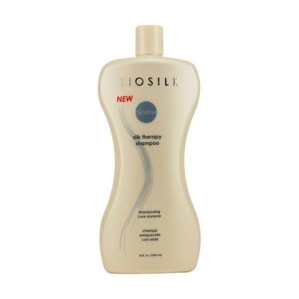 Biosilk Silk Therapy Shampoo for Unisex, 34 Ounce