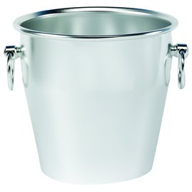 Pentole Agnelli Buffet Anodized Smooth Heavy Champagne Bucket, Colour-Silver, One Size