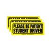 SIGNOGRAFX Please Be Patient Student Driver Car Magnet sign, New